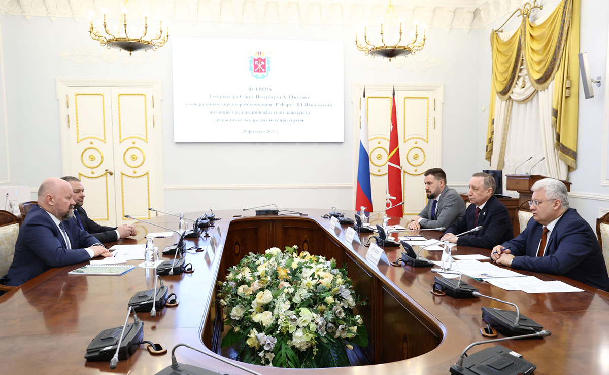 Василий Игнатьев обсудил с губернатором Санкт-Петербурга реализацию офсетного контракта